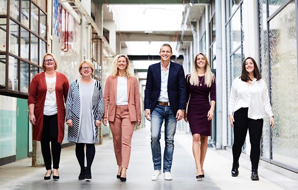 Afbeelding team van myHBM Health & Talent